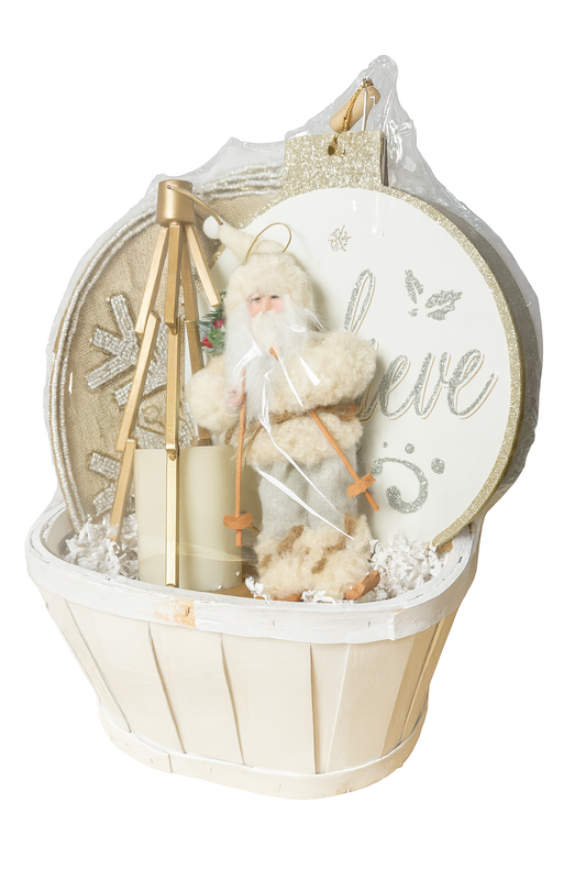 Believe in the Magic Holiday Basket