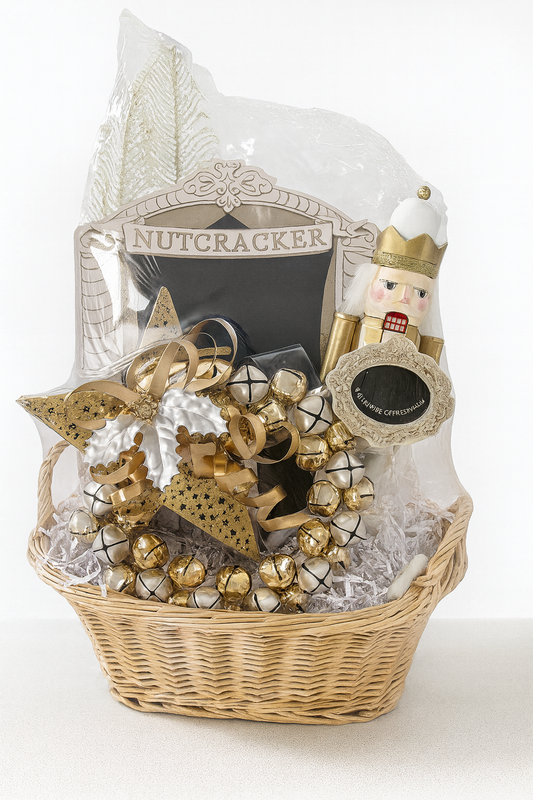 Countdown to Christmas Nutcracker Basket